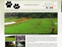 Tablet Screenshot of jungleretreatwayanad.com